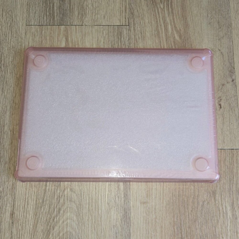 New Soonjet 13.6 Hard Shell Case For MacBook Air Pink 2 Piece Protective 13 Inch